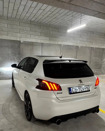 Peugeot 308 cena 69999 przebieg: 144000, rok produkcji 2016 z Bydgoszcz małe 379